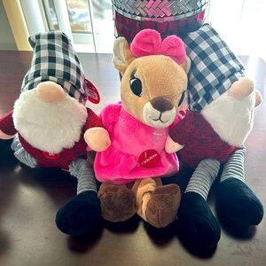 PetShoppe Plush Dog Toy Bundle (3pcs)